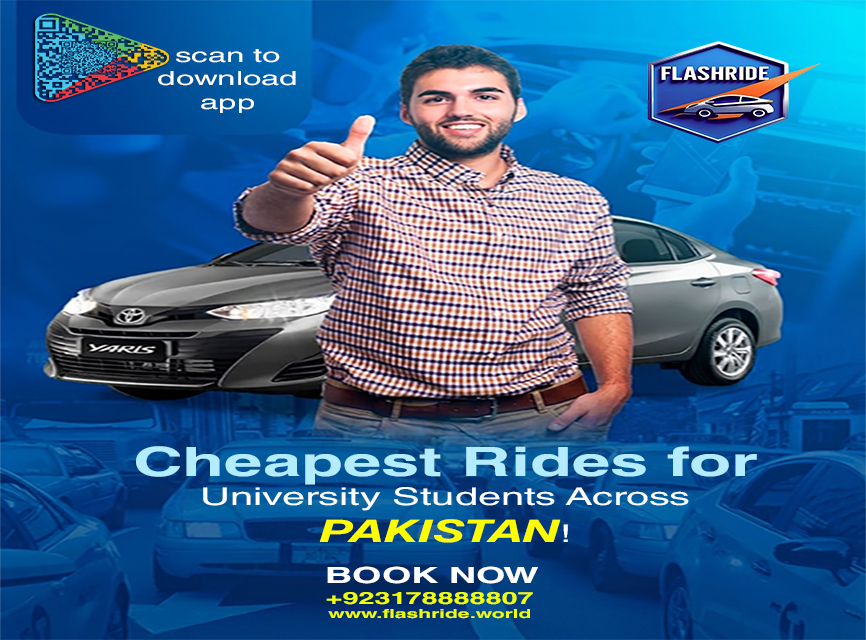 Flash Ride Pakistan Student Special